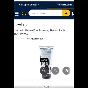 Cowshed moody cow‎ balancing scrub